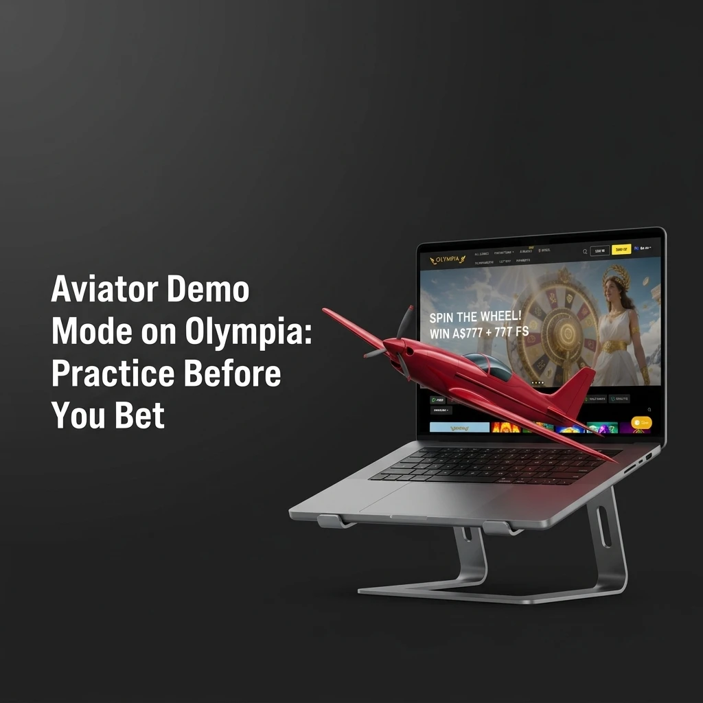 Aviator demo mode on Olympia lets players practise crash game mechanics with virtual currency before betting real money.