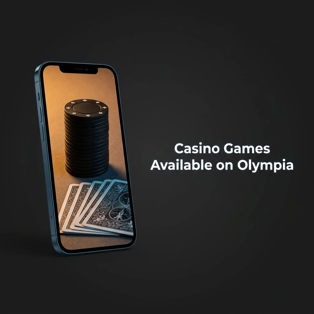 Olympia Casino game library featuring slots, live dealer tables, jackpots and more for Australian players