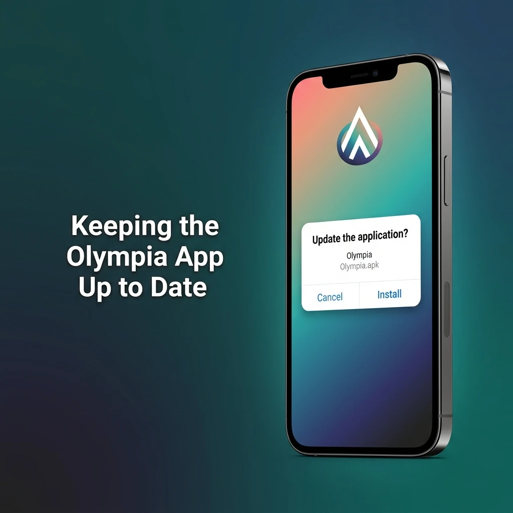 Olympia PWA app automatically updated on every visit with no manual updates, app store visits, or storage management needed