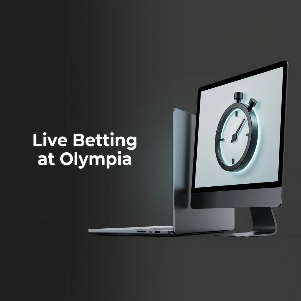 Olympia live betting interface showing real-time odds for AFL, NRL, football, tennis, basketball and eSports markets