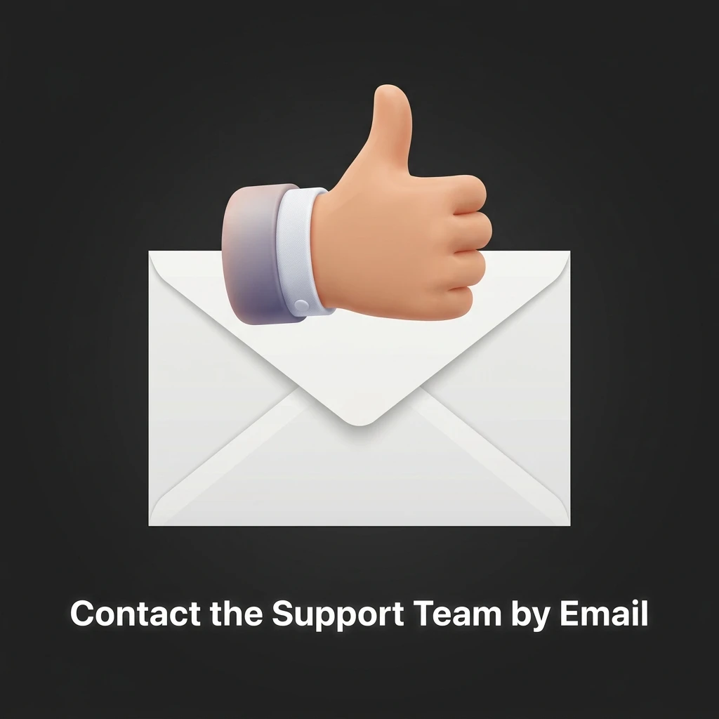 Olympia customer support email contact page with tips for faster response and expected reply times shown