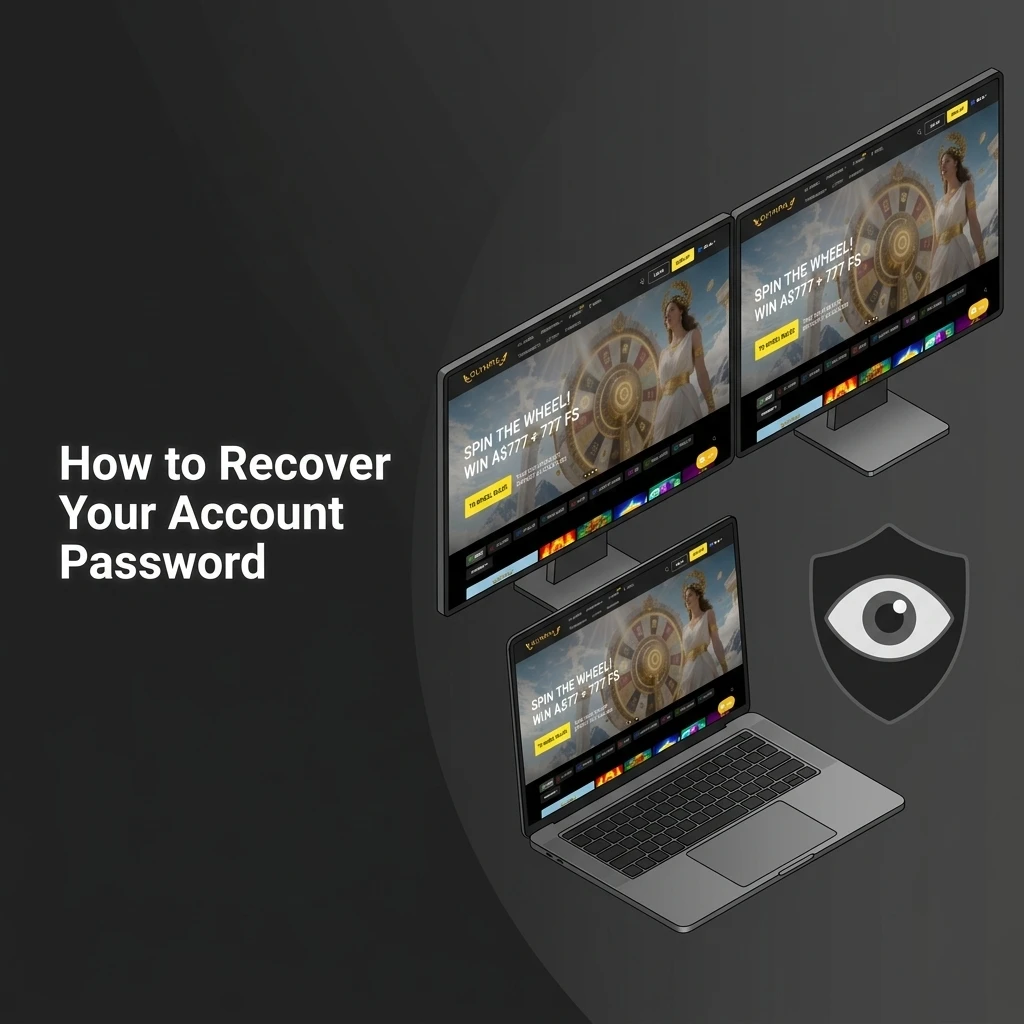 Step-by-step guide showing how to recover and reset a forgotten account password using email or mobile number
