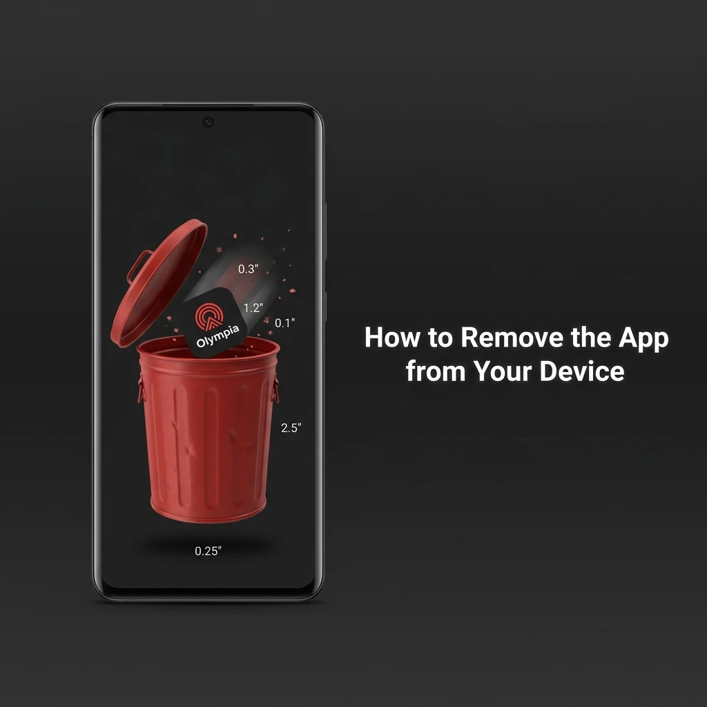 Steps to uninstall an app on Android and iOS with account data remaining intact after removal