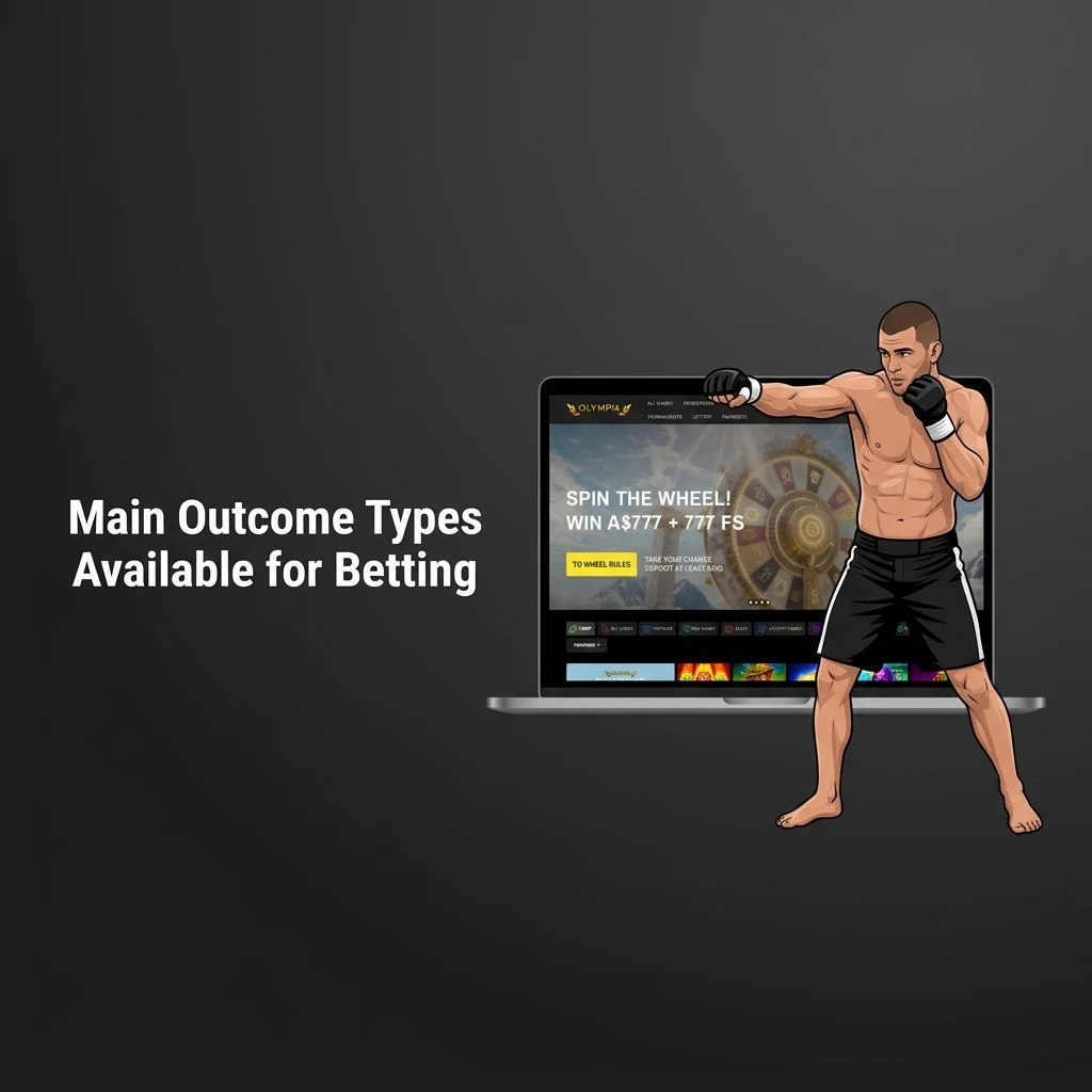 Sports betting outcome types including 1X2, Double Chance, BTTS, Asian Handicap, and Over/Under markets explained