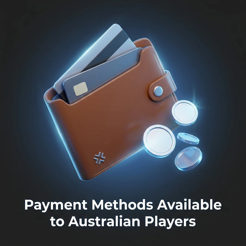Payment methods available at Olympia Casino for Australian players including PayID, Visa, Mastercard, Apple Pay and more