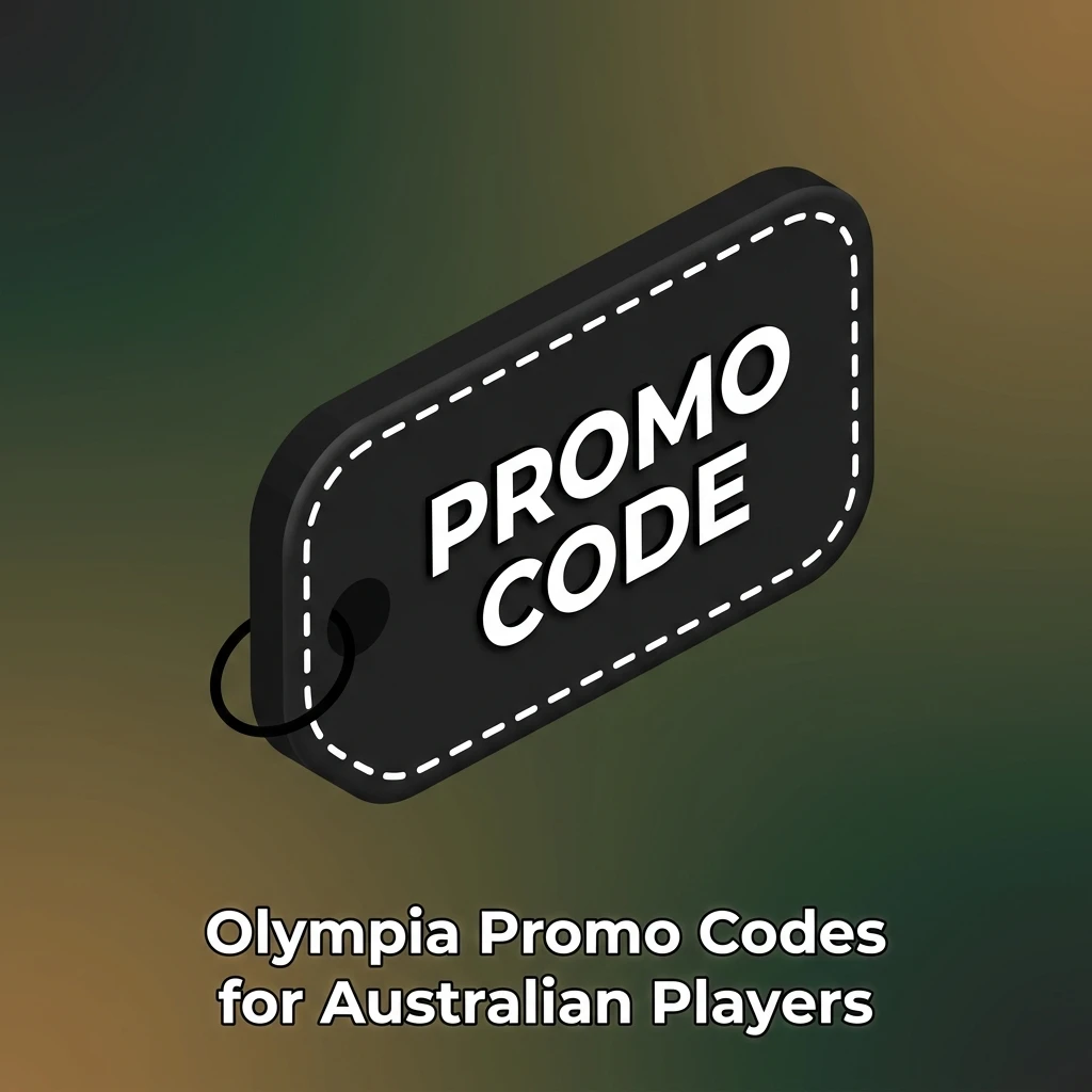 Olympia Casino promo codes for Australian players offering 100% match bonus up to A$10,000 plus 75 free spins