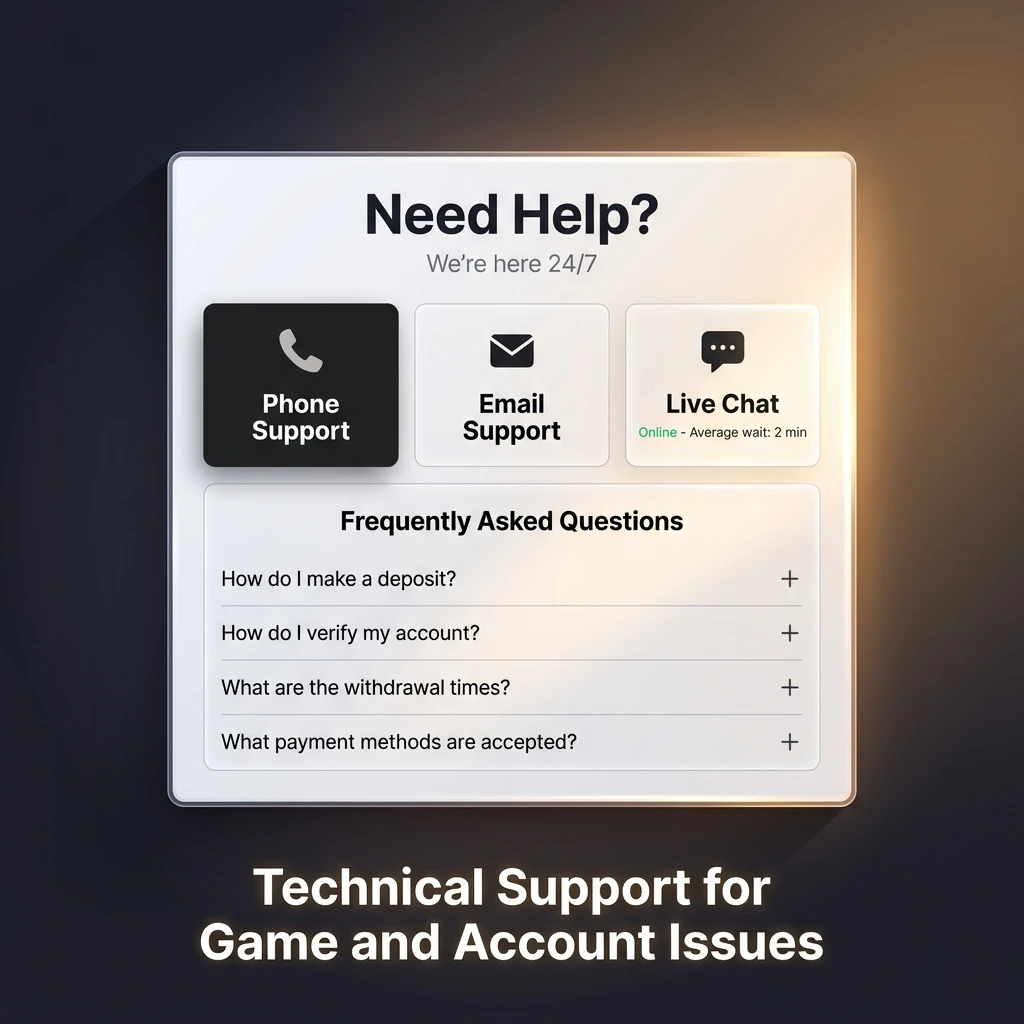 Technical support team helping resolve game loading errors, payment failures, login issues, and app crashes on gaming platforms