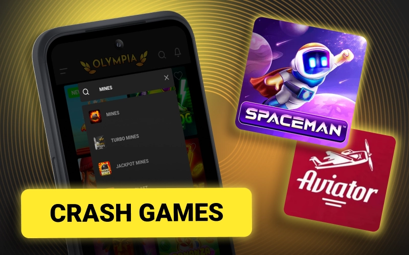 Sign up with Olympia today and experience Aviator and other crash game thrills.