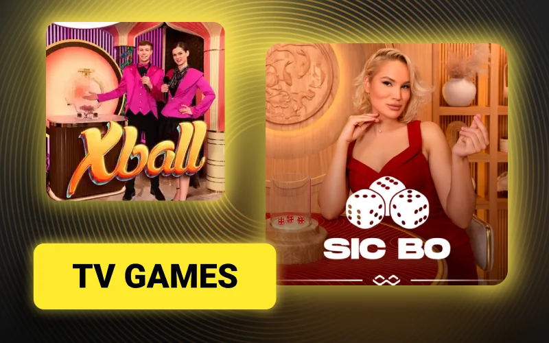 Explore the exciting variety of live TV Games available at Olympia.