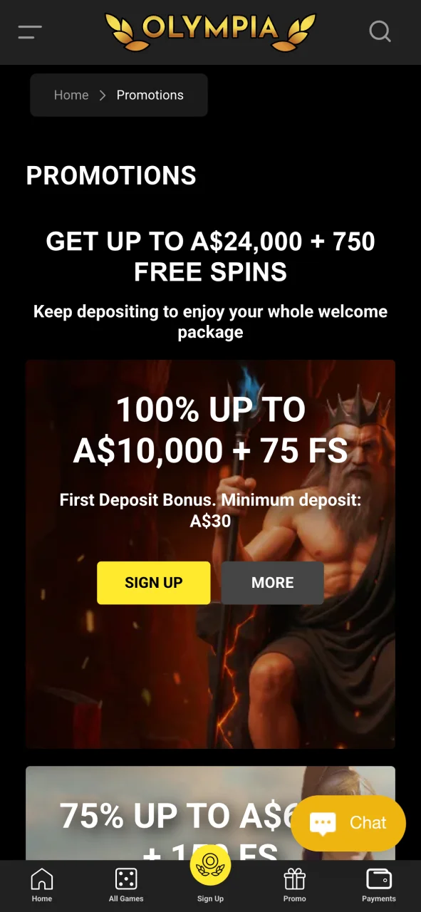 Boost your balance with best deals at Olympia.