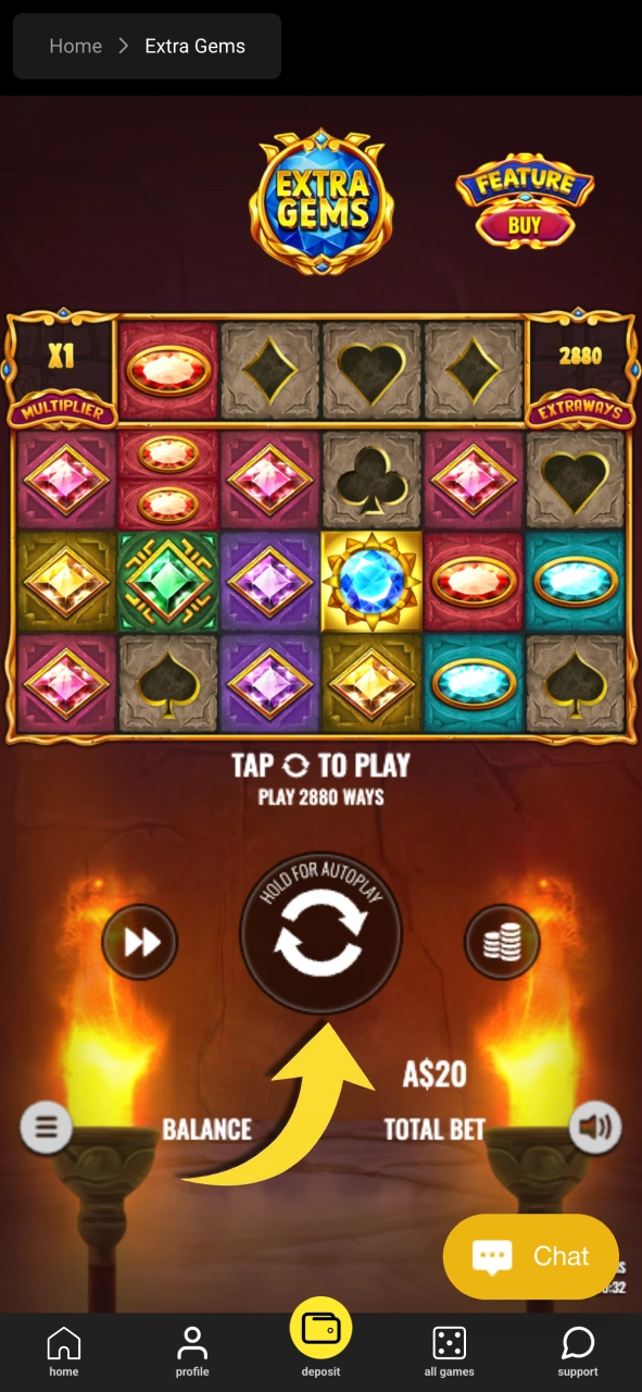 Set your stake on Olympia today and enjoy smooth and exciting spins.